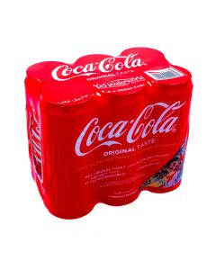 COCA COLA CARBONATED SOFT DRINK 6X330ML