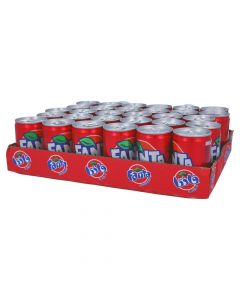 FANTA STRAWBERRY CARBONATED SOFT DRNK 30X150ML