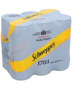 SCHWEPPES SODA WATER 6X250ML