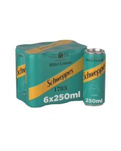 SCHWEPPES BITTER LEMON 6X250ML