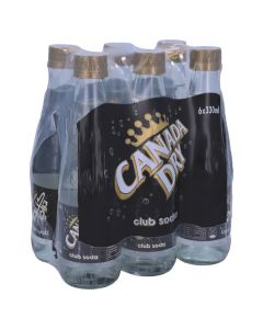 CANADA DRY CLUB SODA 6X330ML