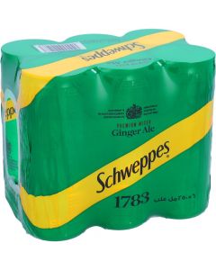 SCHWEPPES GINGER ALE 6X250ML