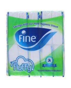 FINE FLUFFY FACIAL TISSUE 5X200SHEETS 