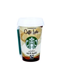 STARBUCKS CAFFE LATTE COFFEE 220ML