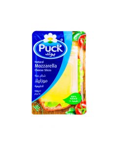 PUCK MOZZARELLA CHEESE SLICES 150GM