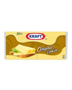 KRAFT ORIGINAL CHEESE SLICES 400GM