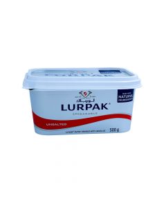 LURPAK SOFT UNSALTED BUTTER 500GM