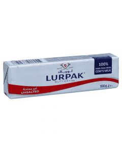 LURPAK BUTTER UNSALTED 100GM