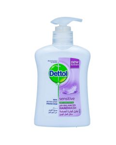 DETTOL SENSITIVE ANTI-BACTERIAL LIQUID LAVENDER & WHITE MUSK HAND WASH 200ML 