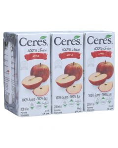 CERES APPLE JUICE 6X200ML