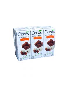 CERES LITCHI JUICE 6X200ML