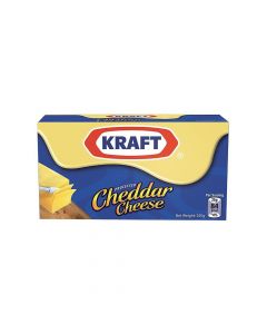 KRAFT CHEDDAR CHEESE BLOCK 250GM