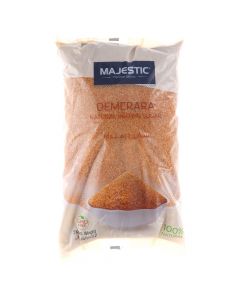 MAJESTIC DEMERARA NATURAL BROWN SUGAR 2KG