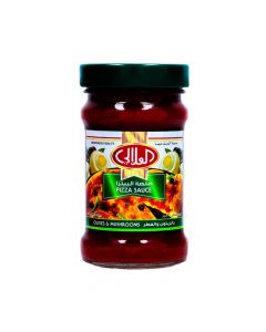 AL ALALI PIZZA SAUCE WITH OLIVE & MUSHROOM 320GM