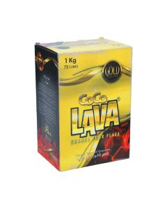 COCO LAVA 72 CHARCOAL CUBES 1KG