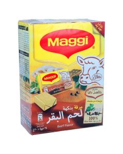 MAGGI BEEF STOCK BOUILLON CUBES 24X22GM