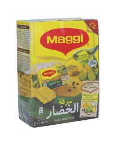 MAGGI VEGETABLE STOCK OLIVE OIL BUILLON CUBES 24X20GM