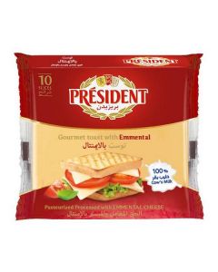 PRESIDENT EMMENTAL CHEESE SLICES 200GM