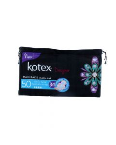 KOTEX MAXI  NORMAL WITH WINGS  SANITARY PADS 50 PSC