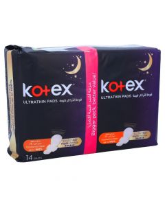 KOTEX ULTRA NIGHT TIME WINGS 14 PSC