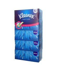 KLEENEX DAILY CARE FACIAL TISSUE 5X170 SHEETS