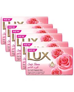 LUX BAR SOFT ROSE 6'S @20% OFF 170G