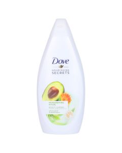 DOVE NOURISHING SECRETS INVIGORATING BODY WASH WITH AVOCADO AND CALENDULA EXTRACT 500ML