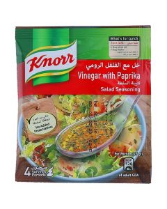 KNORR SALAD SEASONING VINEGAR PAPRIKA 4X10GM