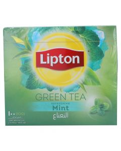 LIPTON GREEN MINT CLASSIC TEA 100 BAGS