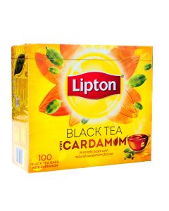 LIPTON YELLOW LABEL CARDAMOM TEA 100 BAGS