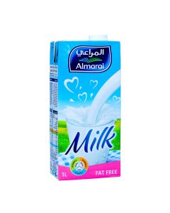 ALMARAI UHT MILK FAT FREE 1LT