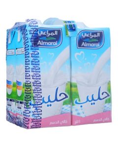 AL MARAI UHT MILK FAT FREE 4X1LT