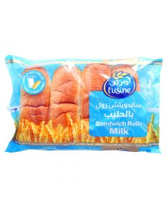 LUSINE MILK SANDWICH ROLL 200GM