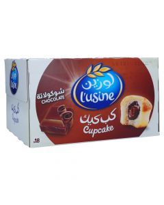 LUSINE CHOCOLATE CUPCAKE 18X30GM