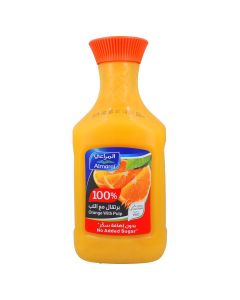 ALMARAI FRESH ORANGE JUICE WIT PULP 1.5LT