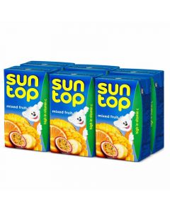 SUNTOP MIX FRUIT JUICE 6X250ML