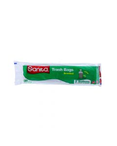 SANITA TRASH BAGS BIODEGRDABLE 5 GALLONS 30 BAGS