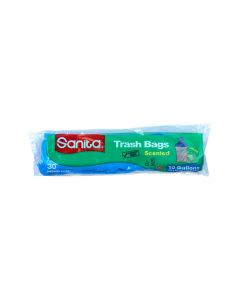 SANITA CLUB SCENTED TRASH BAGS 10GALLON 30PCS