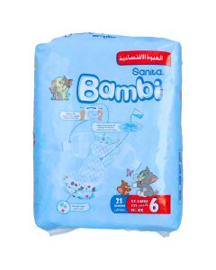 SANITA BAMBI BABY DIAPERS 21 PSC