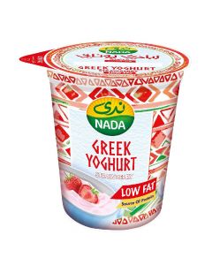 NADA GREEK STRAWBERRY LOW FAT YOGHURT 360GM