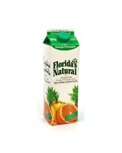 FLORIDA'S NATURAL NO SUGAR ADDED ORANGE PINEAPPLE JUICE 900ML