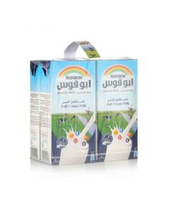 RAINBOW UHT MILK FULL FAT 4X1LT