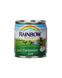 RAINBOW EVAPORATED MILK CARDAMOM 48X160ML