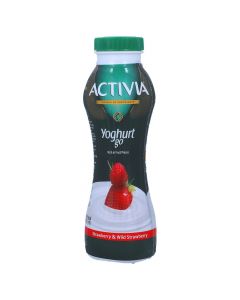 ACTIVIA WILD STRAWBERRY YOGHURT DRINK 280ML