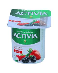 ACTIVIA MIX BERRY YOGHURT LIGHT 120GM