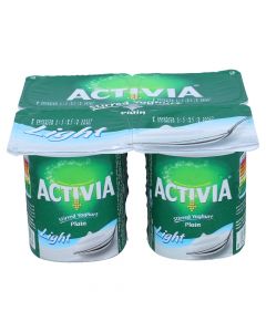 ACTIVIA PLAIN YOGHURT LOW FAT 125GM