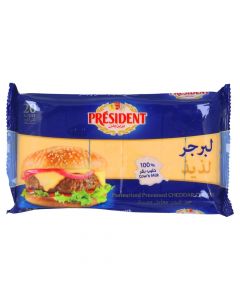 PRESIDENT BURGER CHEESE SLICES 400GM