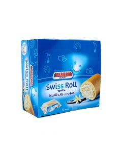 AMERICANA 1/2 SWISS VANILLA ROLL 12X55GM