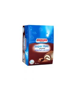 AMERICANA SUPER CHOCOLATE ROLL 6X60GM