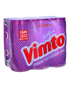 VIMTO SPARKLING FRUIT FLAVORED DRINK 6X250ML